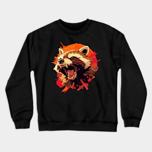 raccoon Crewneck Sweatshirt